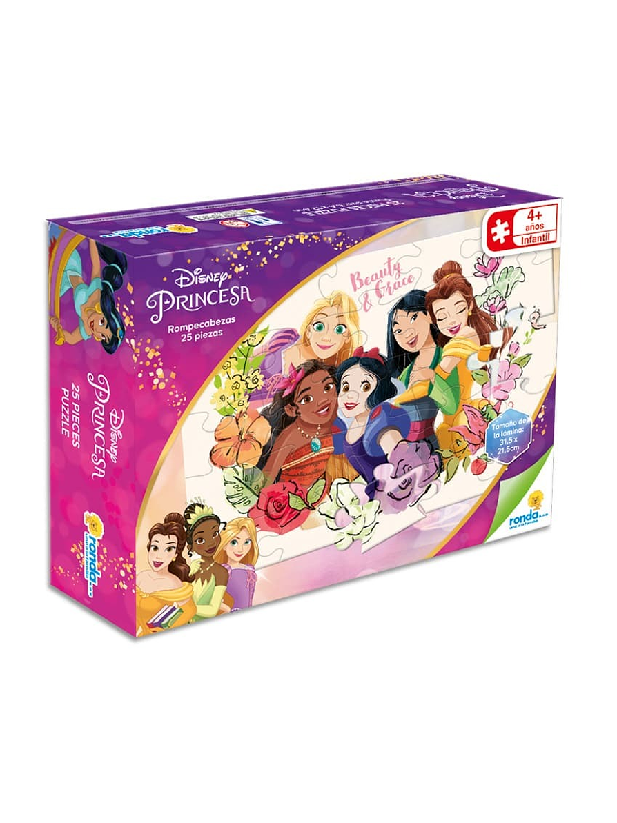 Rompecabezas X 25 Piezas Estándar Princesas 1