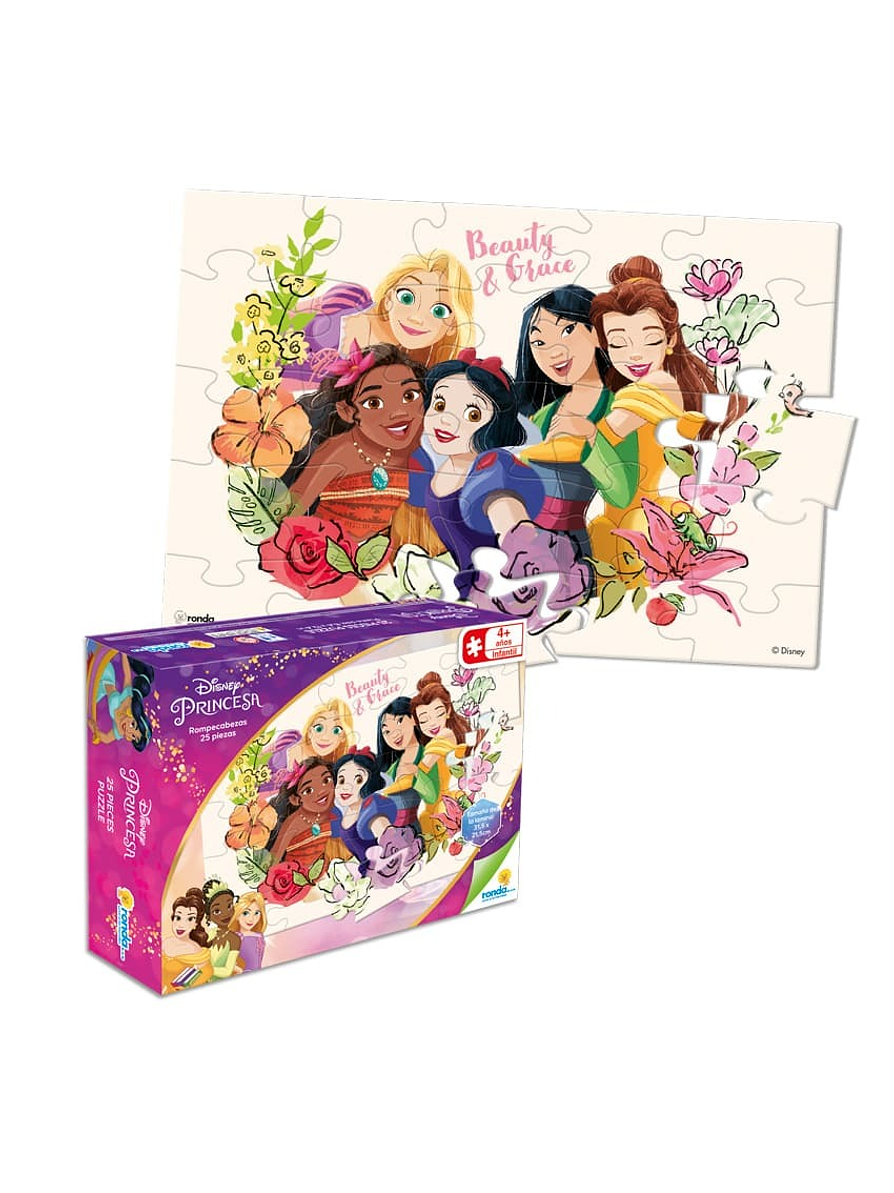 Rompecabezas X 25 Piezas Estándar Princesas 2