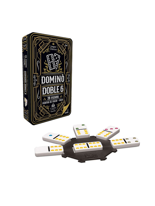 Dominó Doble 6 en Lata 2