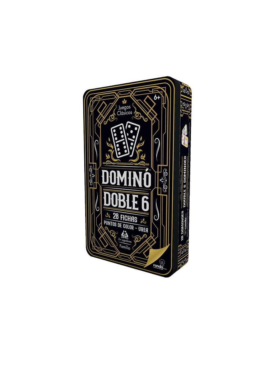 Dominó Doble 6 en Lata 4