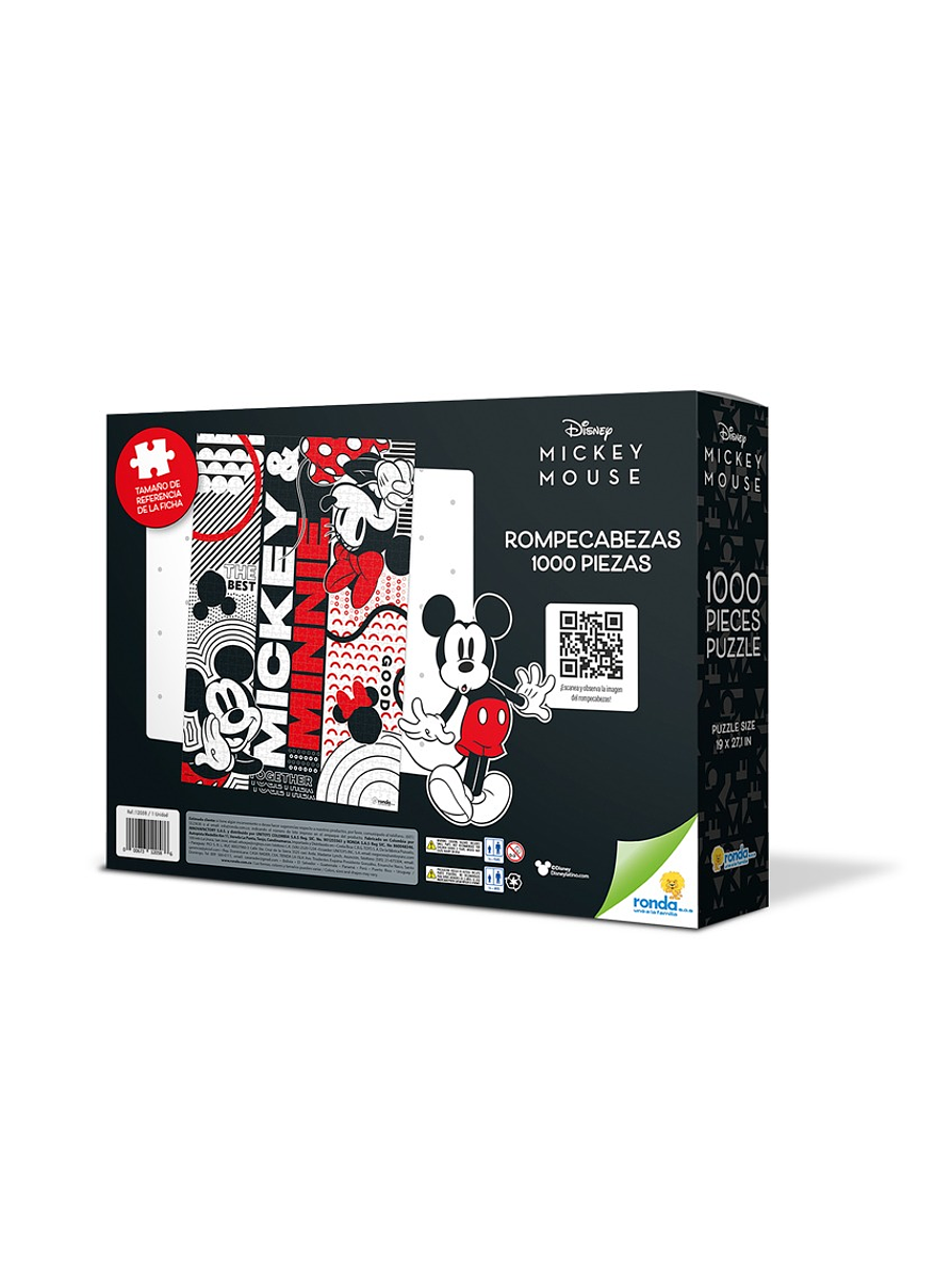 Rompecabezas X 1000 Piezas Mickey & Minnie 5