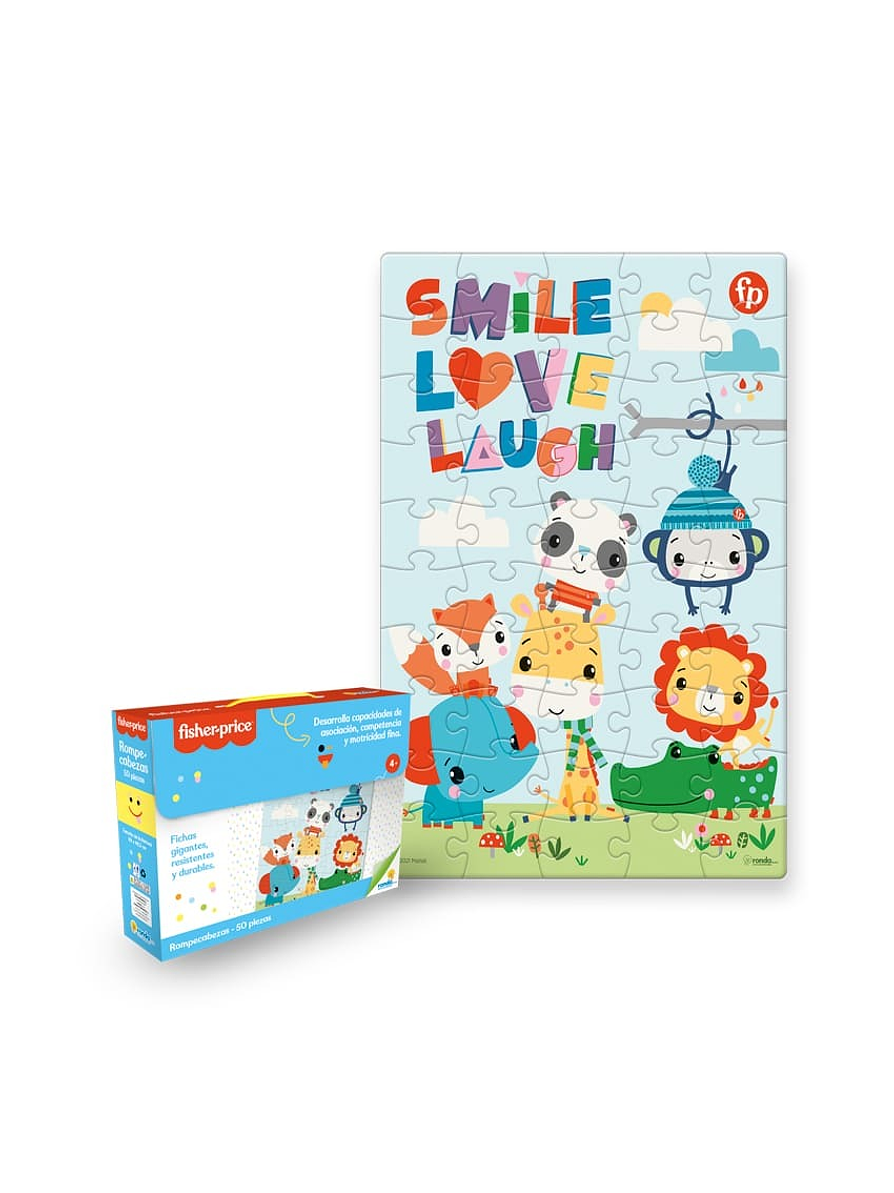 Rompecabezas x 50 Piezas Gigante Fisher Price 2