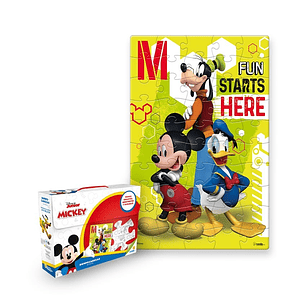 Rompecabezas x 50 Piezas Gigante Mickey Mouse
