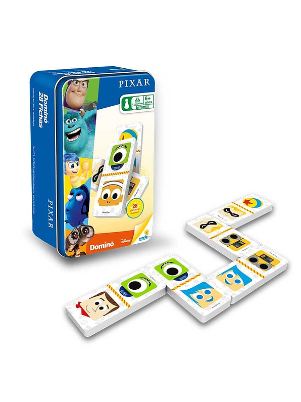 Domino Lata Pixar 2