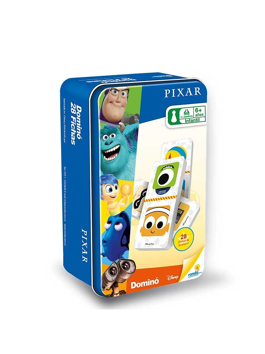 Domino Lata Pixar 1