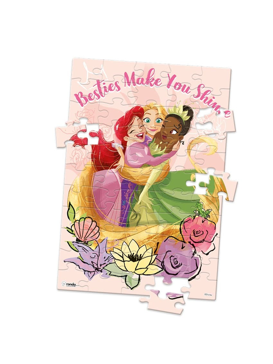 Rompecabezas Princesas x 55 Piezas  3