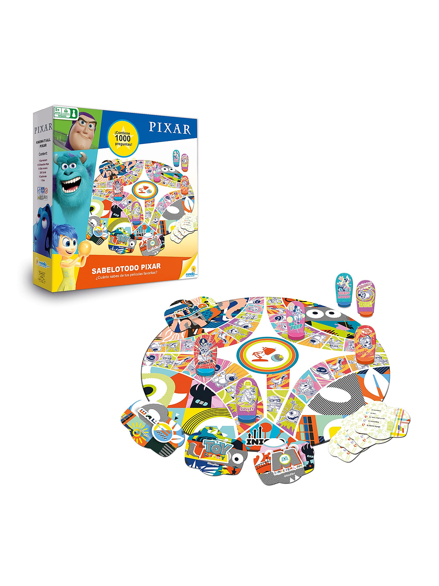 Sabelotodo Pixar  2