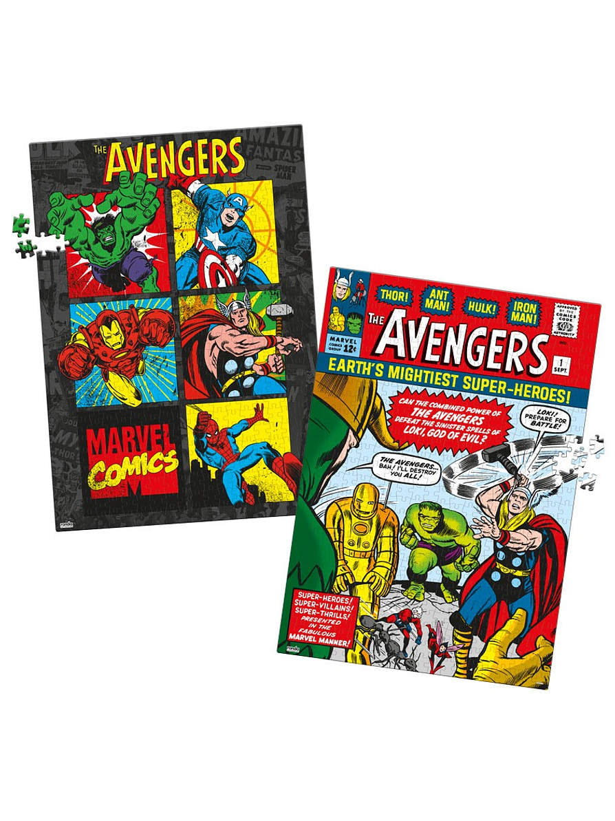 Rompecabezas X 2 Unidades 500 Piezas Avengers  3