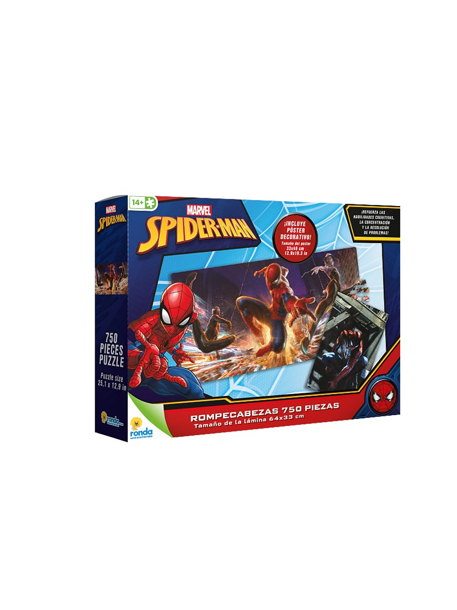 Rompecabezas X 750 Piezas Spiderman 60 Años  1