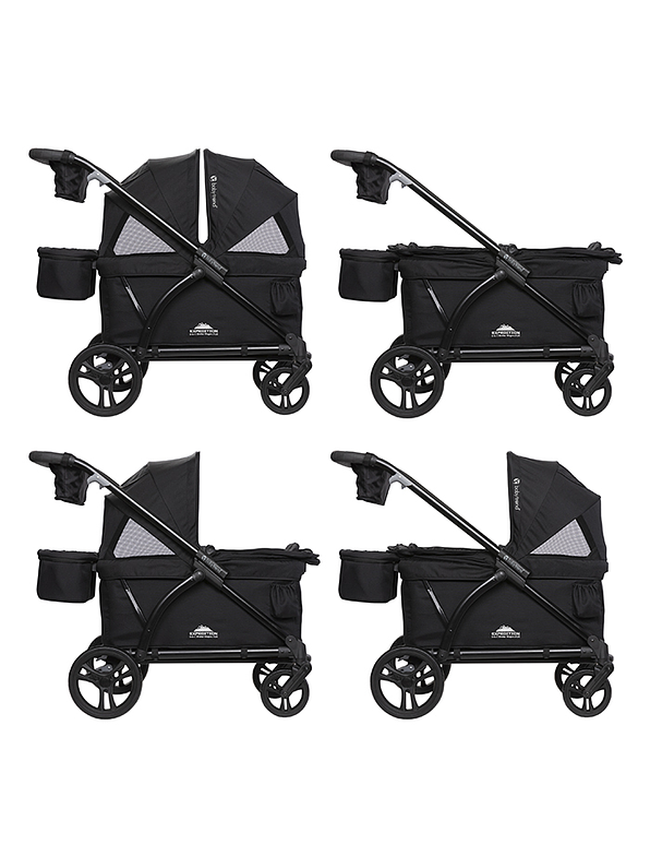 Coche Vagon Paseador Para Bebe Navigator Plus 2 En 1 Baby Trend 3