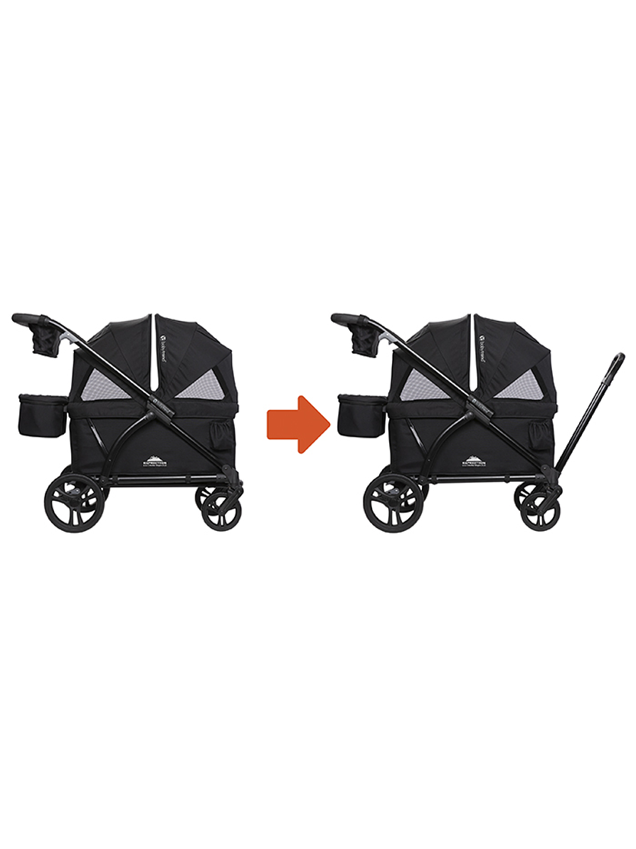 Coche Vagon Paseador Para Bebe Navigator Plus 2 En 1 Baby Trend 4