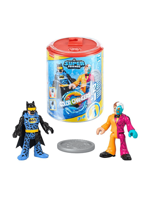 Figura Imaginext DC Super Friends Batman Color-Changers 2