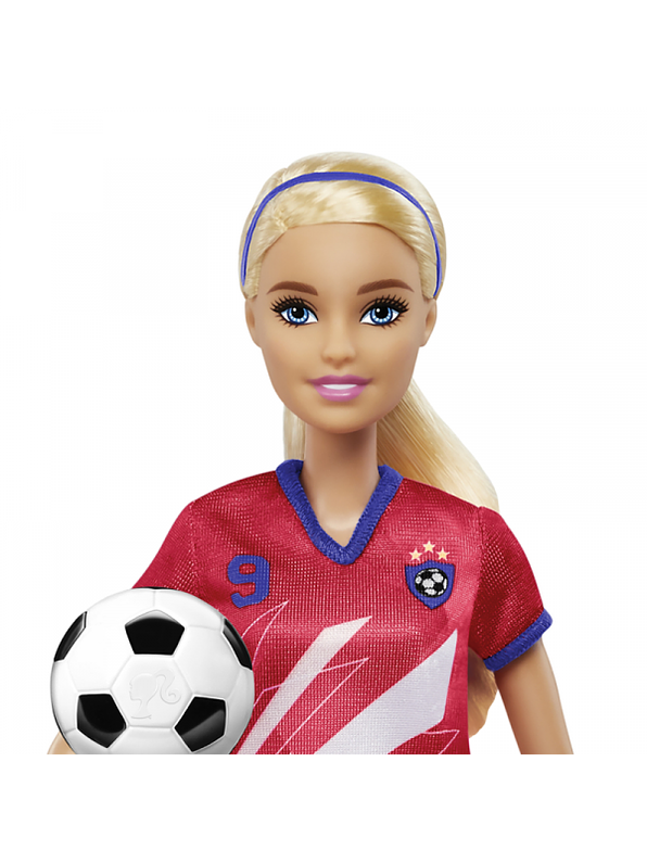 Barbie Profesiones Jugadora De Fútbol  2