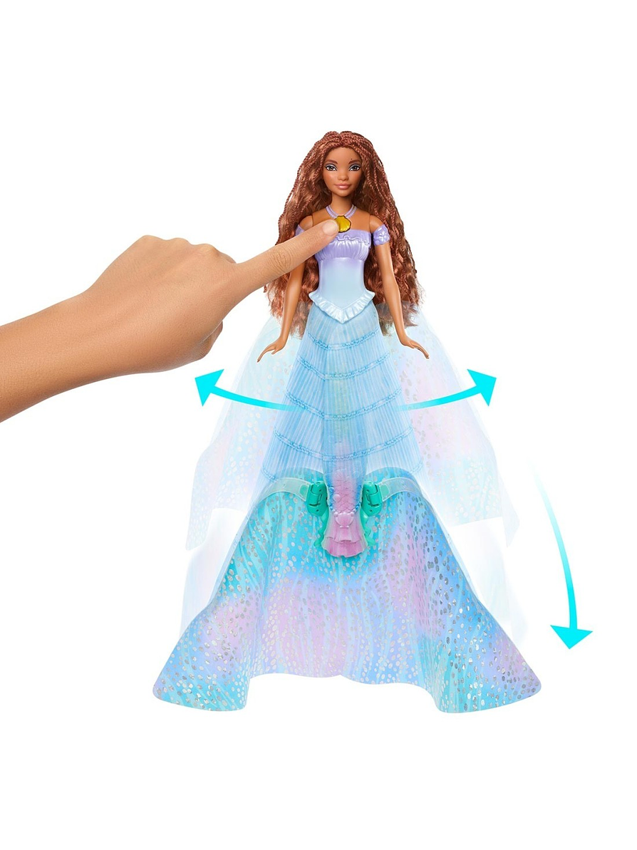 Disney La Sirenita Ariel Humana A Sirena 3