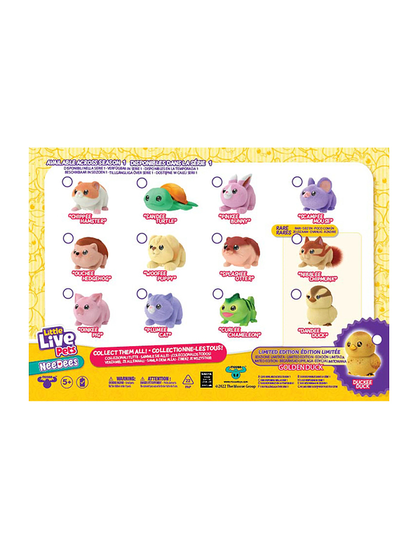 Little Live Pets NeeDees x 1 Mascotas Surtidas 5