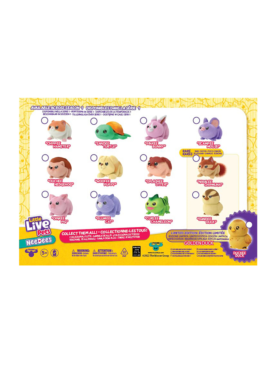 Little Live Pets NeeDees x 1 Mascotas Surtidas 5