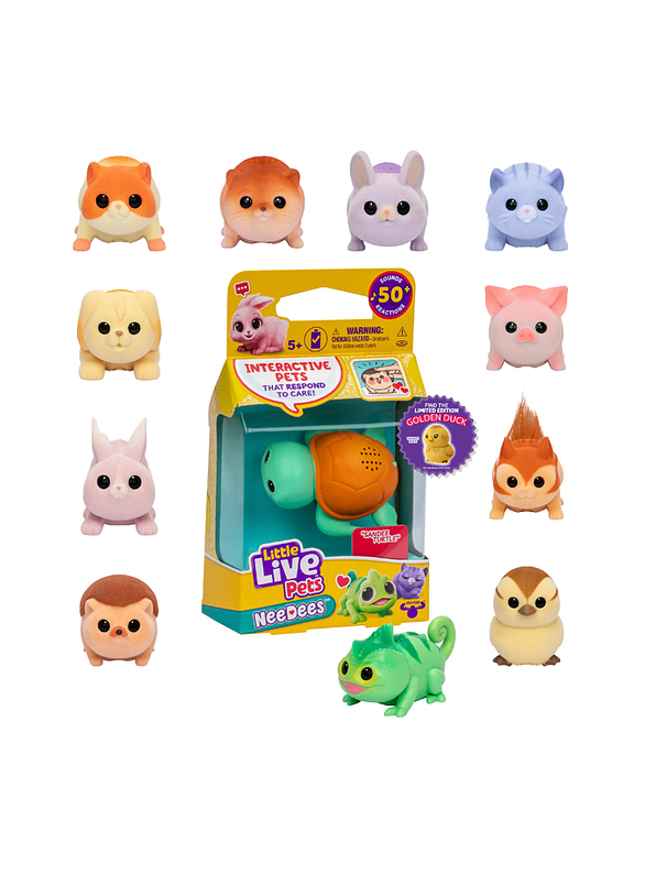 Little Live Pets NeeDees x 1 Mascotas Surtidas 1