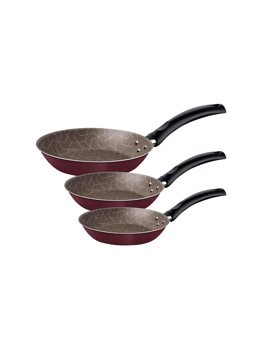Set x 3 Sartenes Antiadherente Turim Tramontina 2