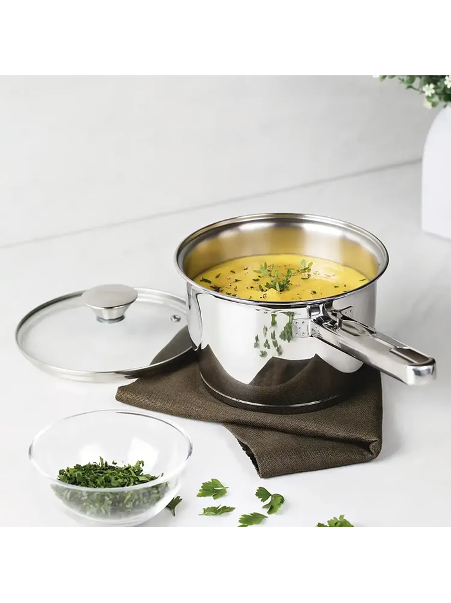 Olla Allegra Tramontina De Acero Inoxidable 16 Cm 4