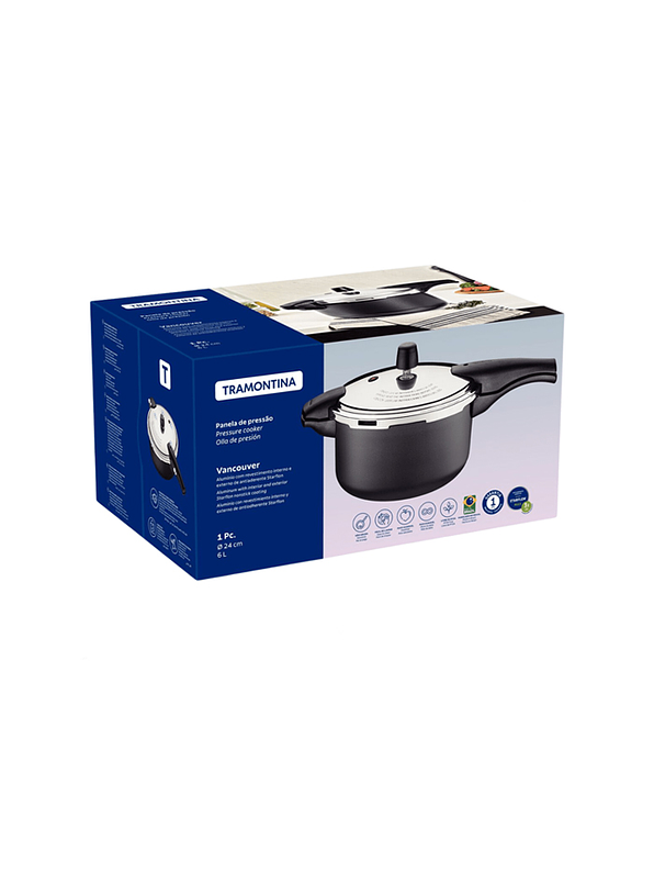 Olla Presión Tramontina Vancouver 6 Litros 3