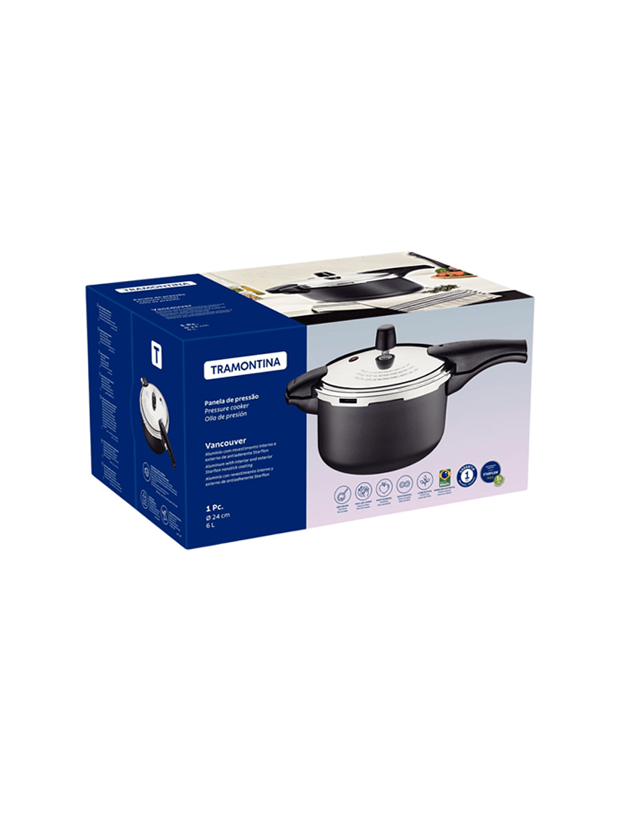 Olla Presión Tramontina Vancouver 6 Litros 3