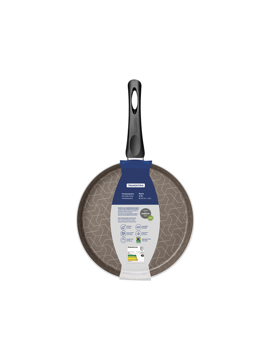 Panquetera Starflon Max Paris Antiadherente en Aluminio 1