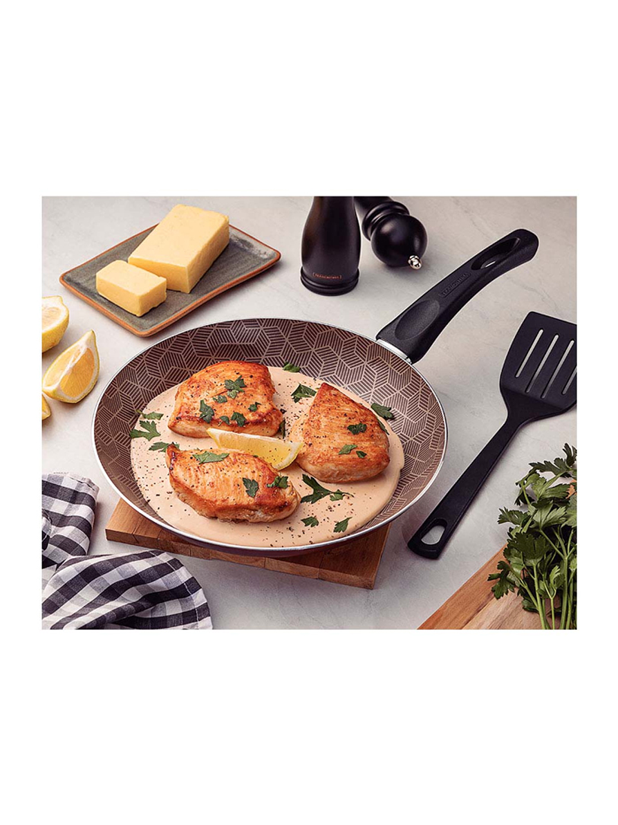 Sartén Tramontina Antiadherente 22 cm con espátula 3