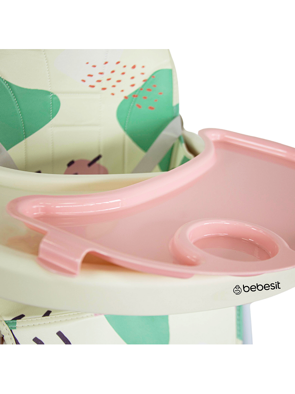 Silla Comedor 3 en 1 Smart Pink Bebesit 7