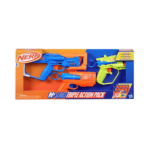 Nerf N Series Triple Accion 12 Dardos Nerf Hasbro