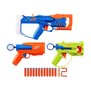 Nerf N Series Triple Accion 12 Dardos Nerf Hasbro