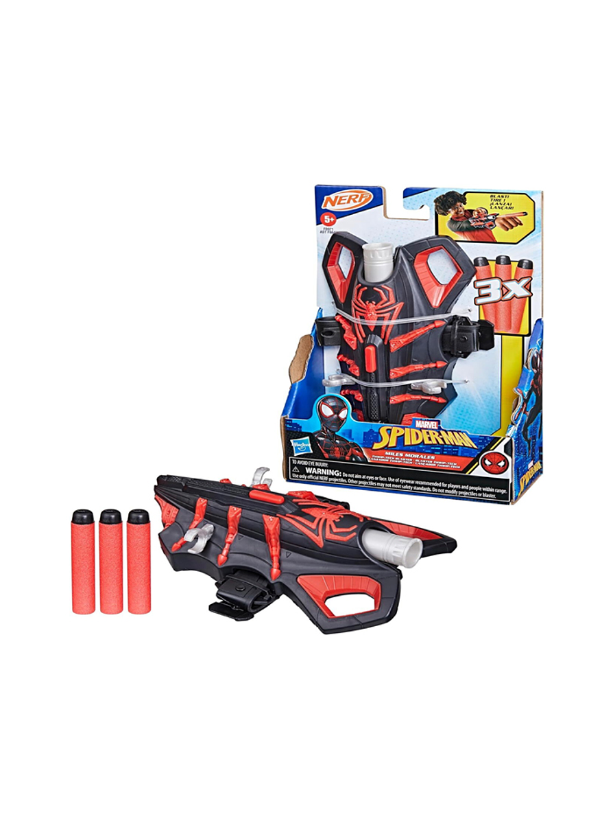 Nerf Marvel Tech Blaster Miles Morales 1