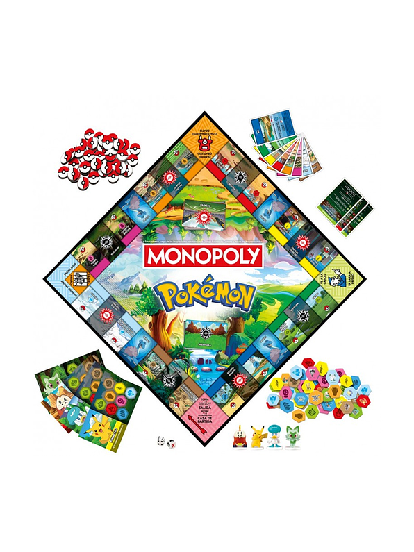 Monopoly Pokemon Hasbro Gaming 2