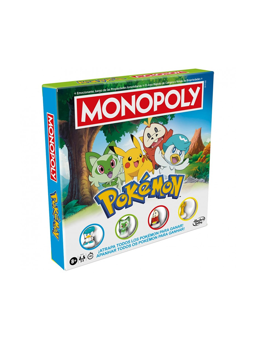 Monopoly Pokemon Hasbro Gaming 5