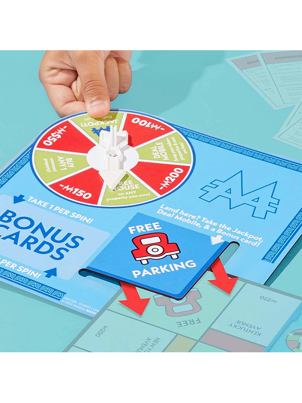 Monopoly Expansión Jackpot de Estacionamiento Gratuito 3