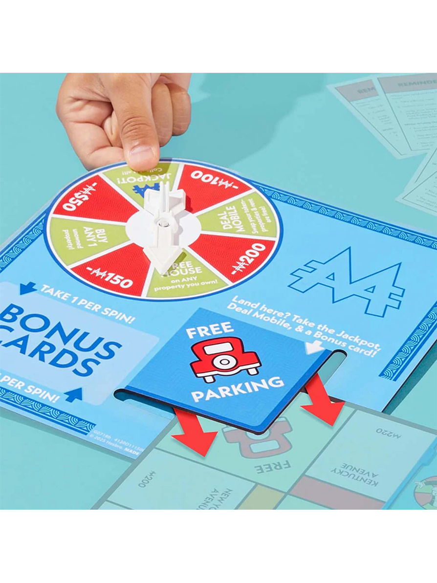 Monopoly Expansión Jackpot de Estacionamiento Gratuito 3