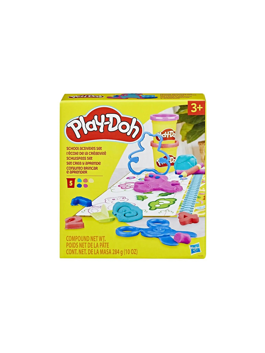 Play Doh Set Crea y Aprende Hasbro 3