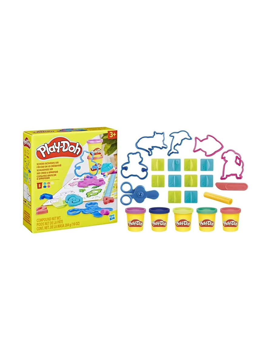 Play Doh Set Crea y Aprende Hasbro 1