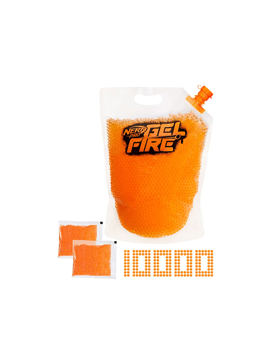 Recargas Nerf Pro Gel Fire 10.000 2