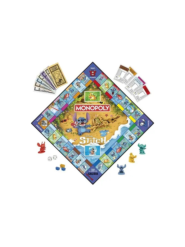 Monopoly Stitch Hasbro Gaming 4