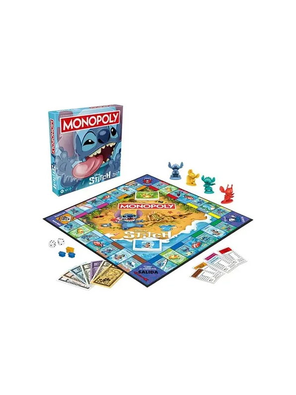 Monopoly Stitch Hasbro Gaming 1