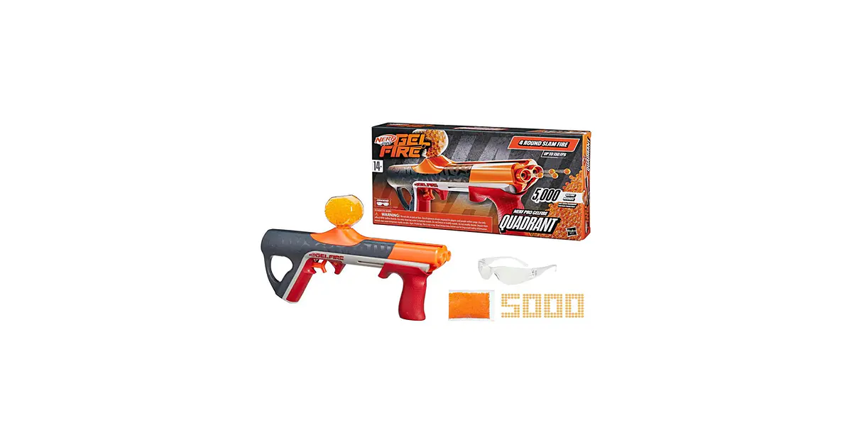 Nerf Pro Gel Fire Quadrant Hasbro