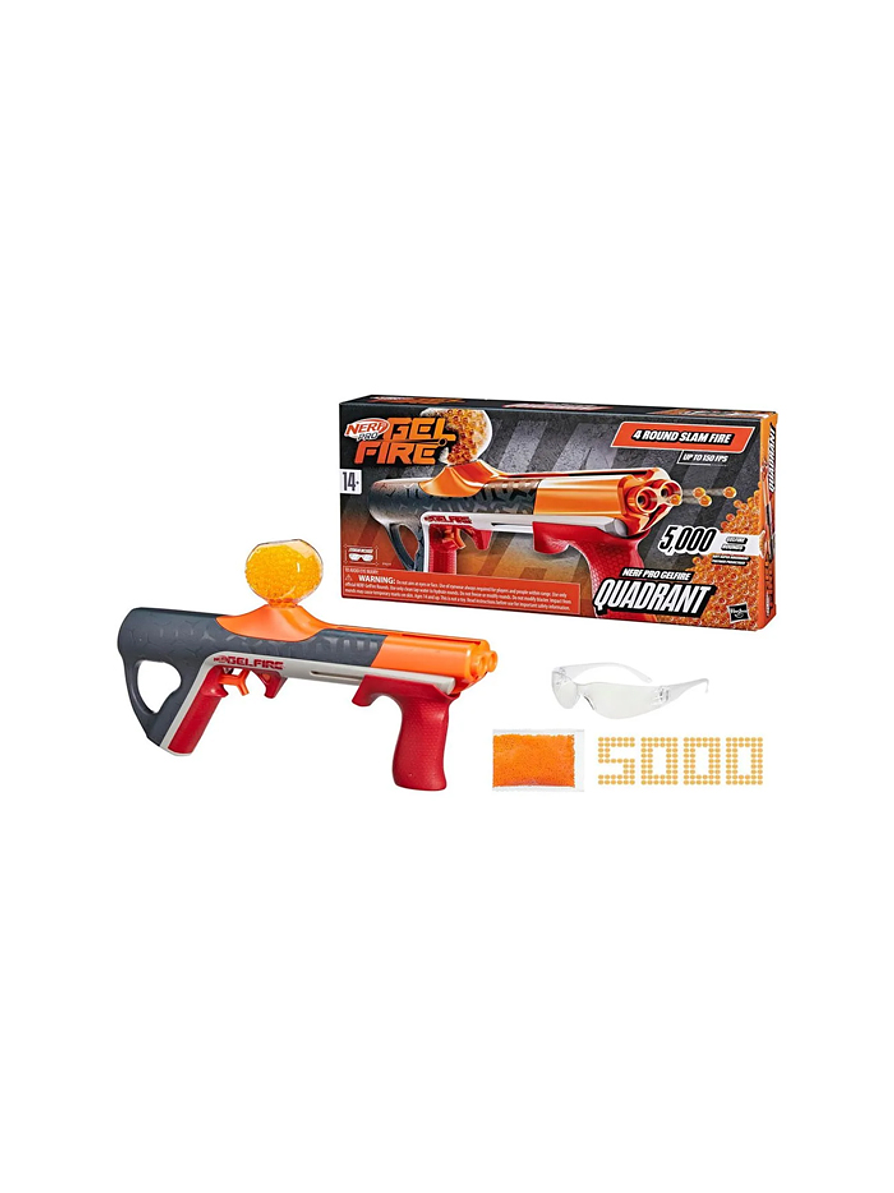 Nerf Pro Gel Fire Quadrant Hasbro 1