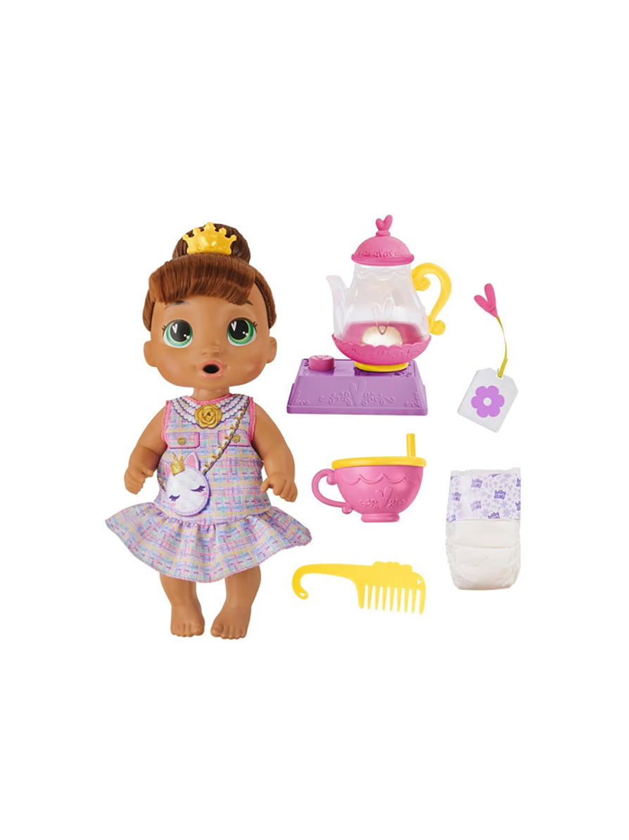Baby Alive Bubbly Fiesta de Te Mágica Hasbro 2