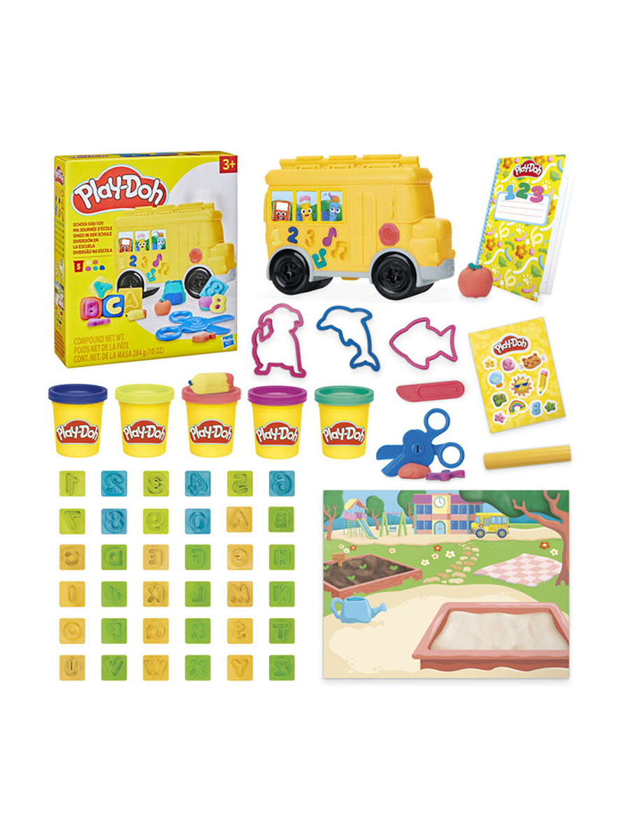 Play Doh Diversión en la escuela Hasbro 1