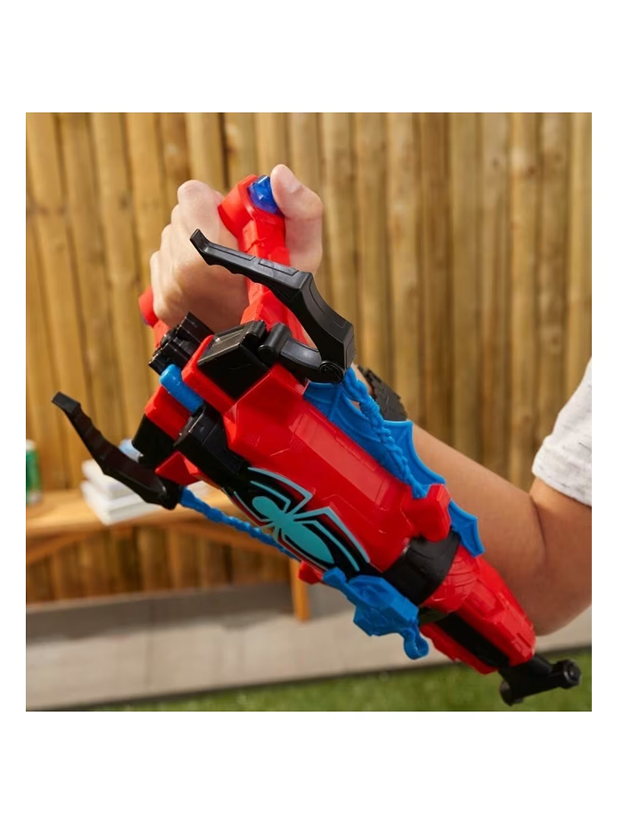 Marvel Spider-Man Lanzador Nerf de dardos y Agua Hasbro 3
