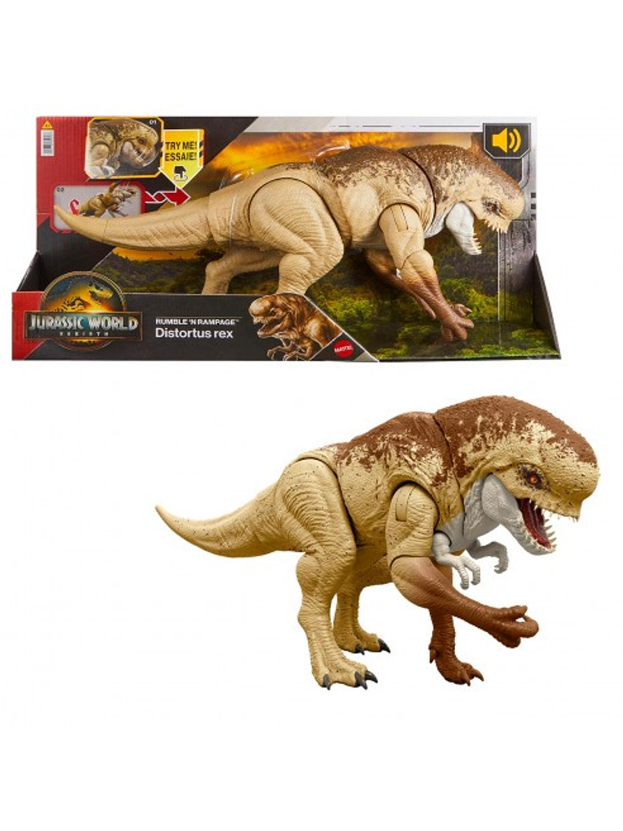 Jurassic World Dinosaurio Villano Mutante 1