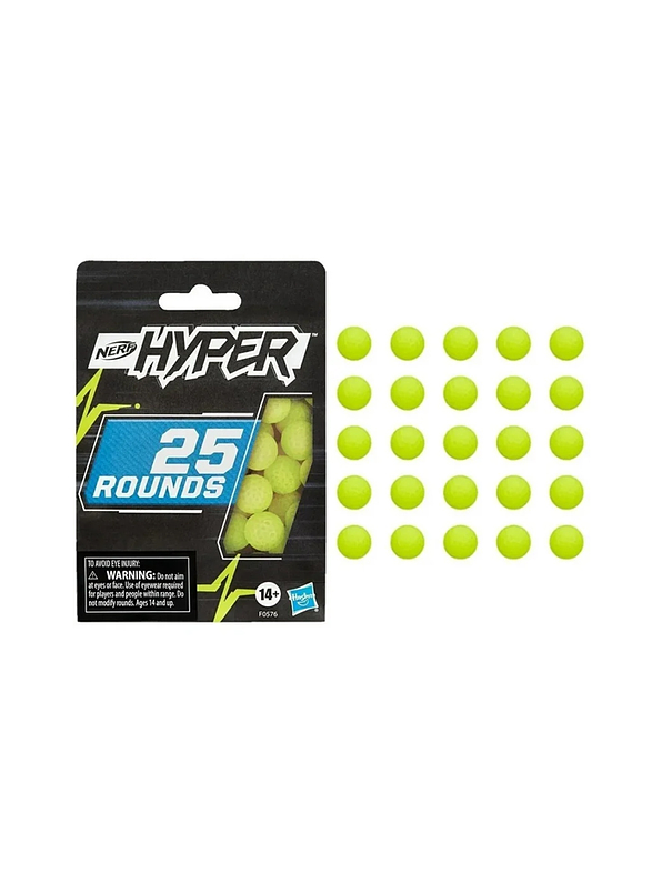 Nerf Hyper Recargas x 25 Hasbro 2