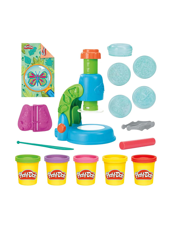 Play Doh Microscopio Luminoso Hasbro 2