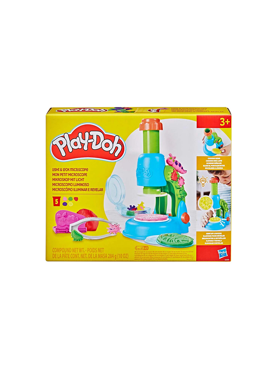 Play Doh Microscopio Luminoso Hasbro 1