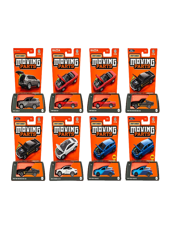 Matchbox Moving Parts Surtido Mattel 1